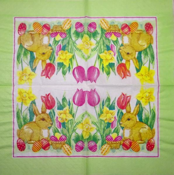 999.014 Hasen: unnatürlich - 3-lagig -  Paper Design